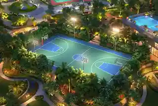 Basketball Court at Sattva Vasanta Skye